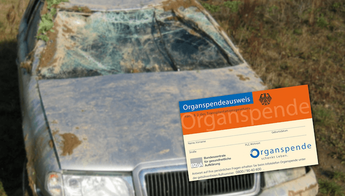 Kampagne für Organspende