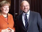 Deutschlandtrend Martin Schulz Angela Merkel