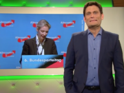 Dass Christian Ehring Alice Weidel eine „Nazi-Schlampe“ genannt hat, war von der Meinungsfreiheit gedeckt. (Screenshot: Extra 3)