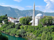 Mostar in Bosnien-Herzegowina hat eine schöne Moschee. Doch Hans-Peter Doskozil warnt vor einer Islamisierung des Balkans.