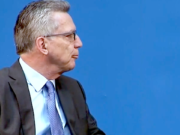 Vor dem Hintergrund einer erhöhten Terrorgefahr plant Bundesinnenminister Thomas de Maizière (CDU) Handy-Zugriff und Gesichtserkennung. (Screenshot: YouTube)